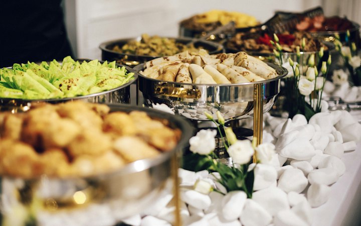 Web de ejemplo para catering y eventos